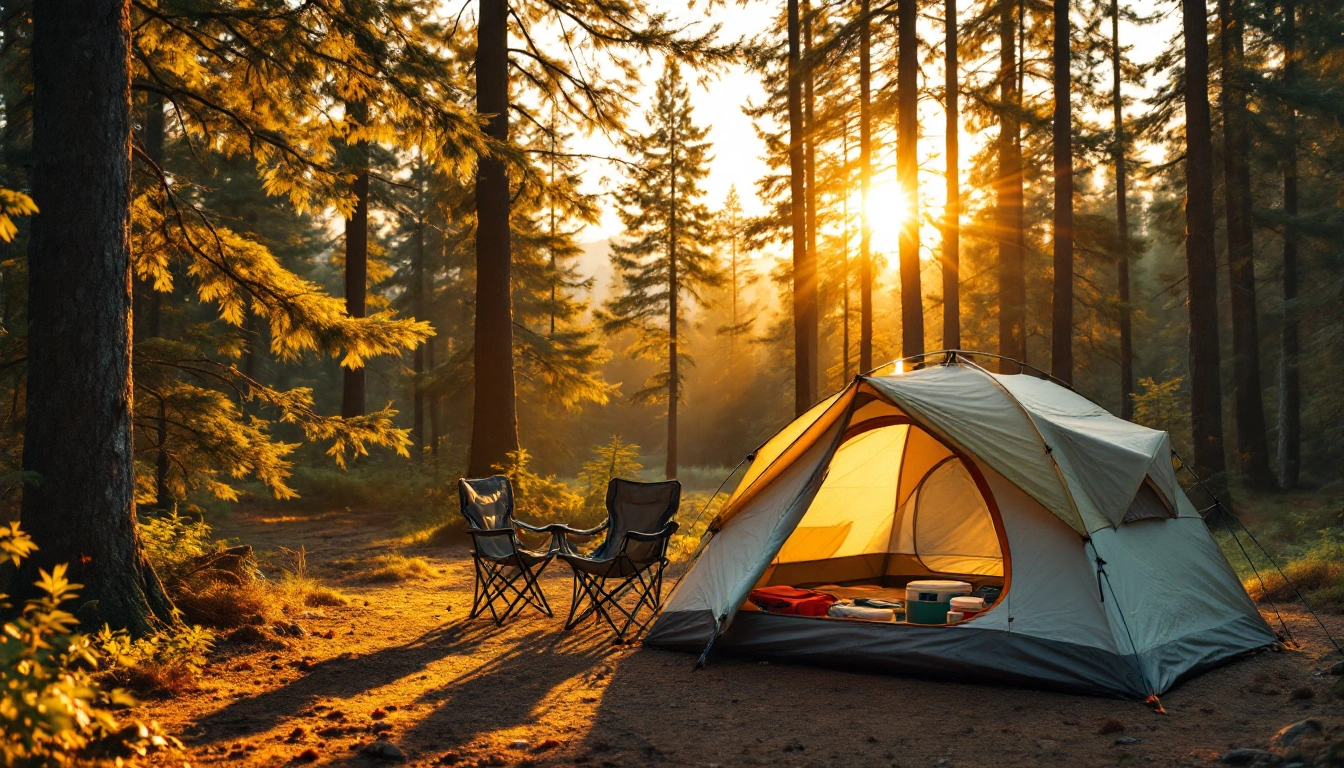 First-Time Family Camping in a National Park